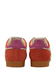 Gola Hot Coral Off White Fuschia Womens Elan Trainers - Image 4 of 5