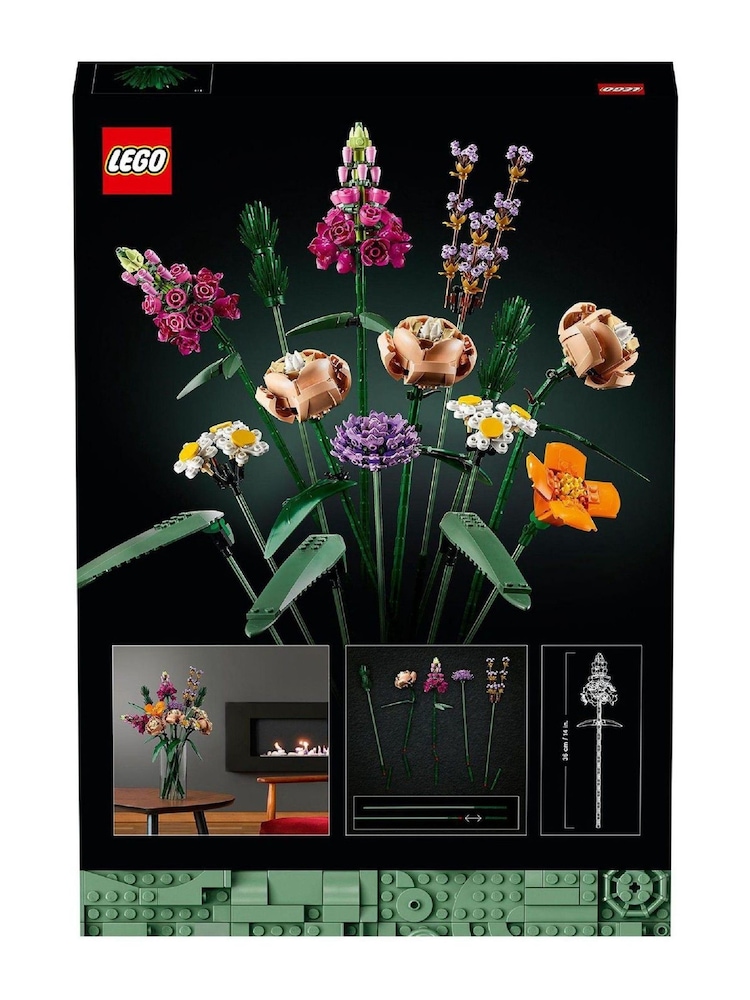 LEGO Icons Flower Bouquet Set for Adults 10280 - Image 8 of 8