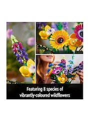 LEGO Icons Wildflower Bouquet Flowers Set for Adults 10313 - Image 4 of 9