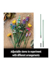 LEGO Icons Wildflower Bouquet Flowers Set for Adults 10313 - Image 5 of 9
