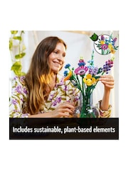 LEGO Icons Wildflower Bouquet Flowers Set for Adults 10313 - Image 7 of 9
