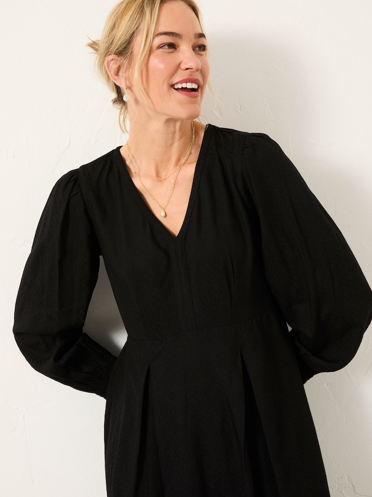 Buy FatFace Ellie Black Midi Dress from Next Armenia