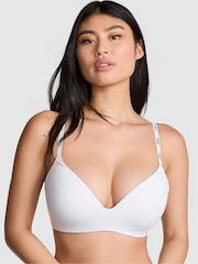 Victoria's Secret PINK White Non Wired Push Up Bra - Image 1 of 3