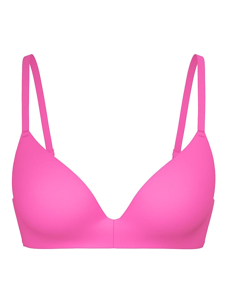 Victoria's Secret PINK Pink Gossip Non Wired Push Up Bra - Image 1 of 1