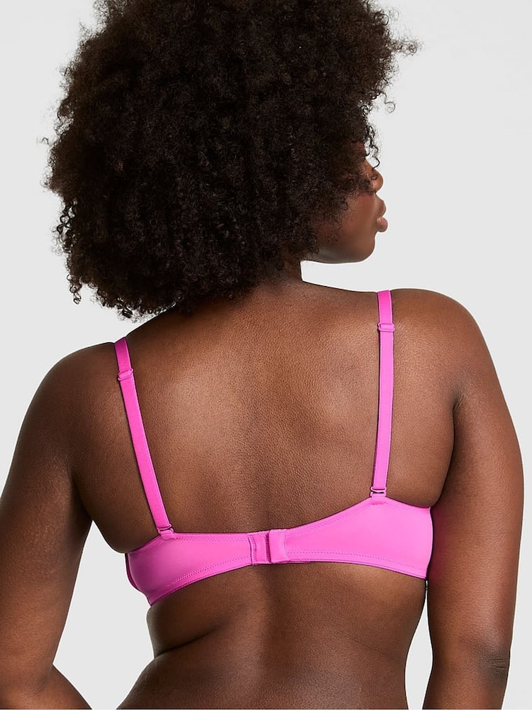 Victoria's Secret PINK Pink Gossip Non Wired Push Up Bra - Image 2 of 3 Victoria's Secret PINK Pink Gossip Non Wired Push Up Bra - Image 2 of 3