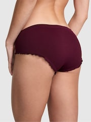 Victoria's Secret PINK Purple Rose Hipster Seamless Lettuce Edge Knickers - Image 2 of 3