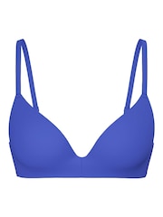 Victoria's Secret PINK Ultra Marine Blue Non Wired Push Up Bra - Image 1 of 1