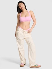 Victoria's Secret PINK Winter White Trouser Pyjama Bottoms - Image 1 of 3