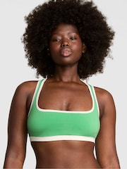 Victoria's Secret PINK Wild Green Cotton Bralette - Image 1 of 3