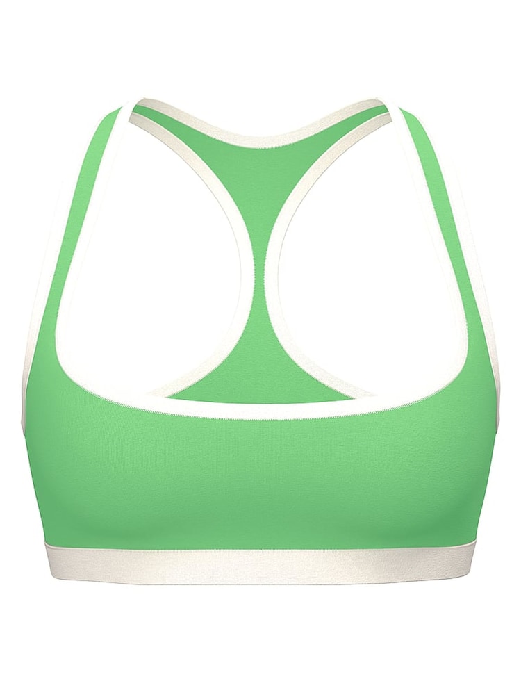 Victoria's Secret PINK Wild Green Cotton Bralette - Image 3 of 3