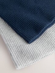 Mornarsko modra/siva - Beanies 2 Pack (3mths-10yrs) - Slika 5 iz 5