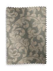 Cortinas revestidas com ilhós Jacquard de damasco da coleção Luxe - Imagem 5 de 5