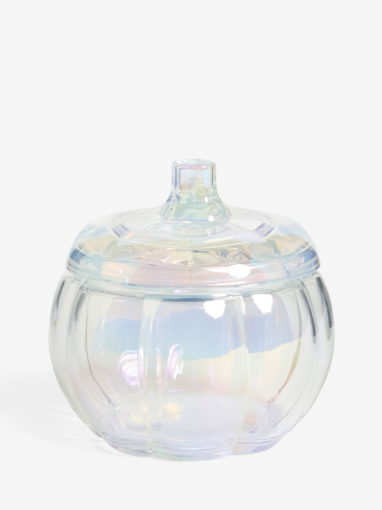 Glass Pumpkin Trinket Pot - Bild 1 von 2