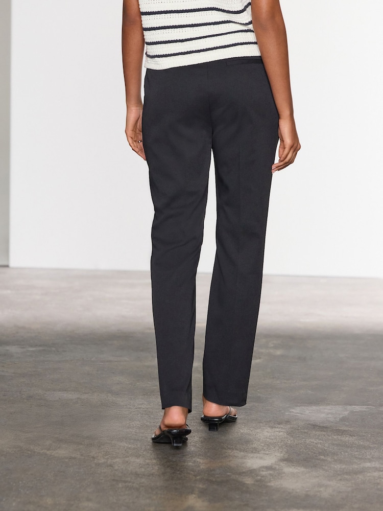 Black Slim Tailored Trousers - Image 4 of 8