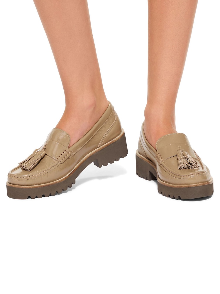 Camel - Natikači kamelje barve KG Kurt Geiger Minnie - Slika 1 iz 5