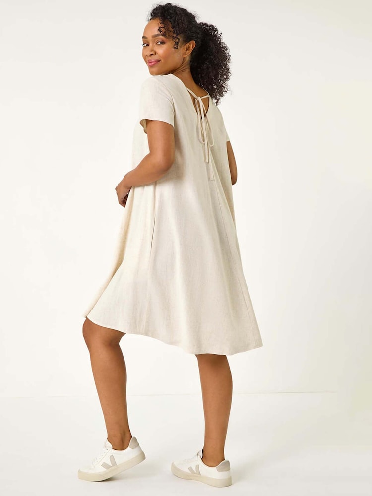 Roman Natural Petite Pocket Swing Dress - Image 2 of 5