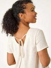 Roman Natural Petite Pocket Swing Dress - Image 4 of 5