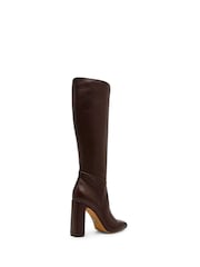 Steve Madden Ally High Brown Boots - Image 6 of 8