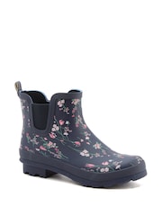 Pavers Blue Chelsea Wellies Boots - Image 3 of 5