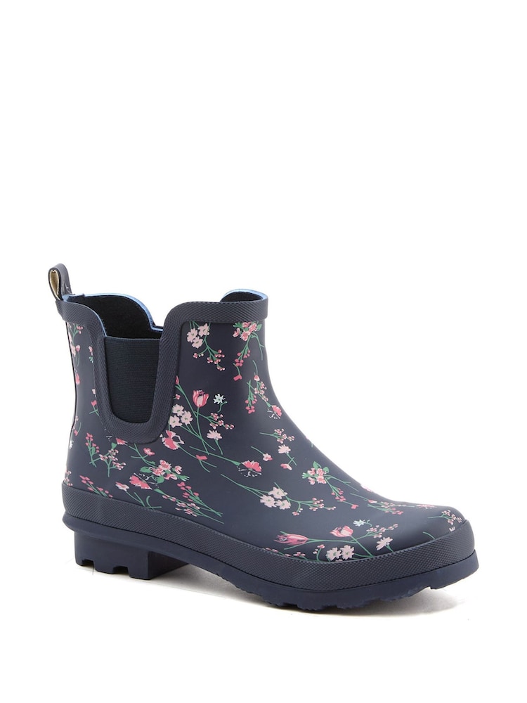 Pavers Blue Chelsea Wellies Boots - Image 3 of 5