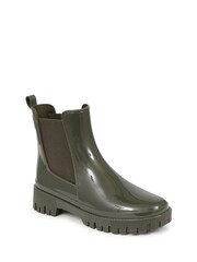 Pavers Green Ankle Wellington Boots - Image 2 of 5