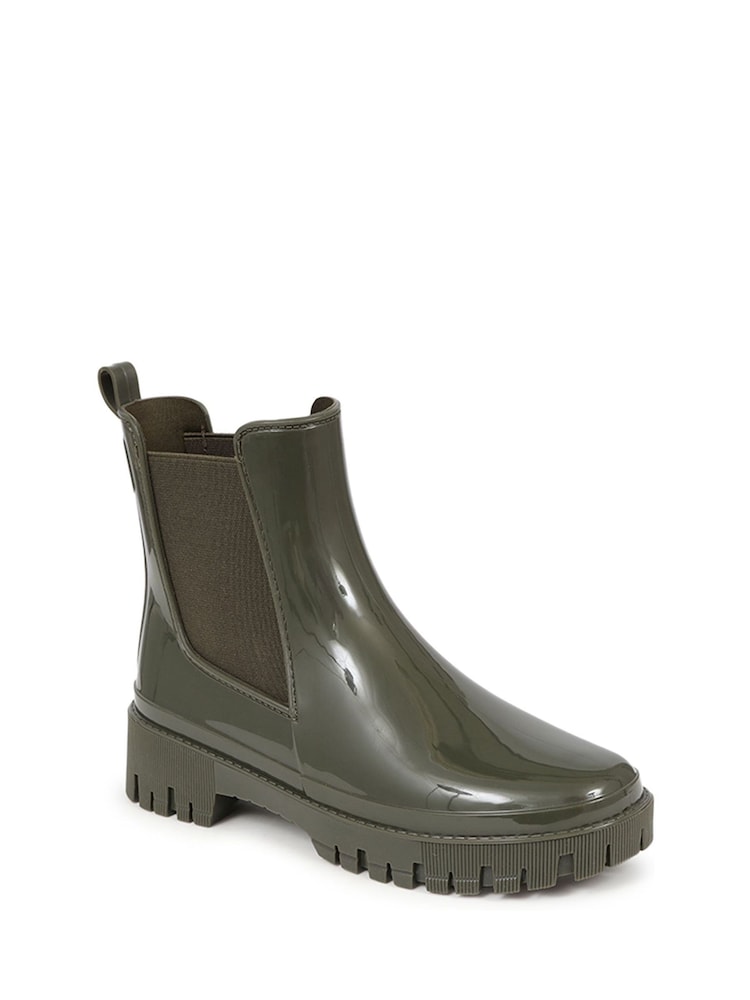 Pavers Green Ankle Wellington Boots - Image 2 of 5