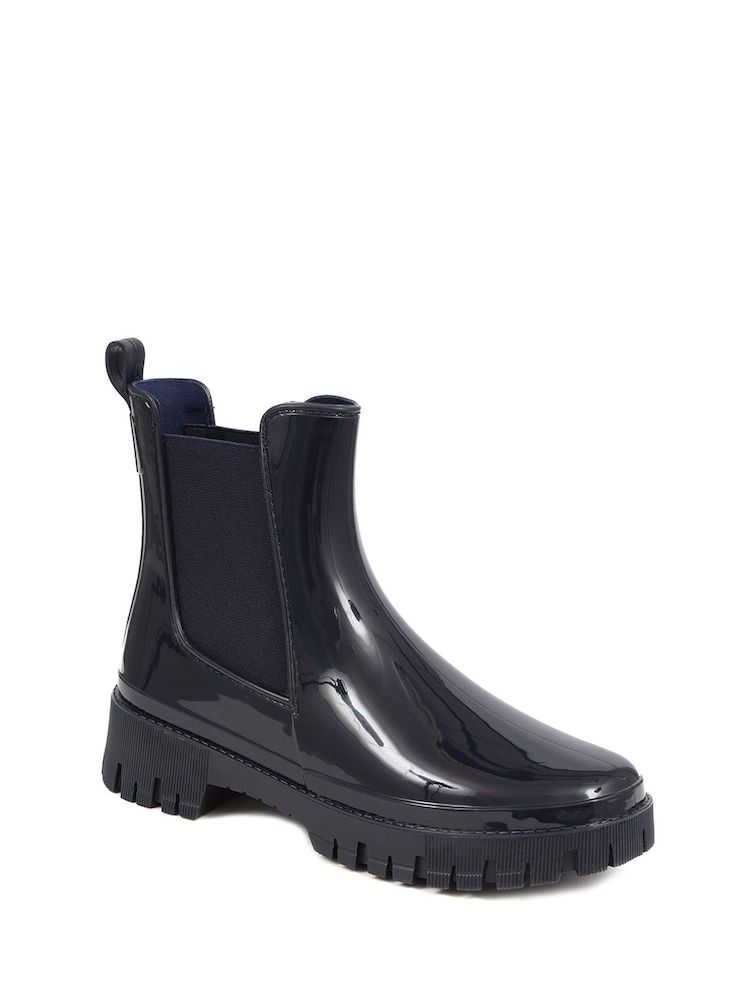 Pavers Blue Ankle Wellington Boots - Image 2 of 5