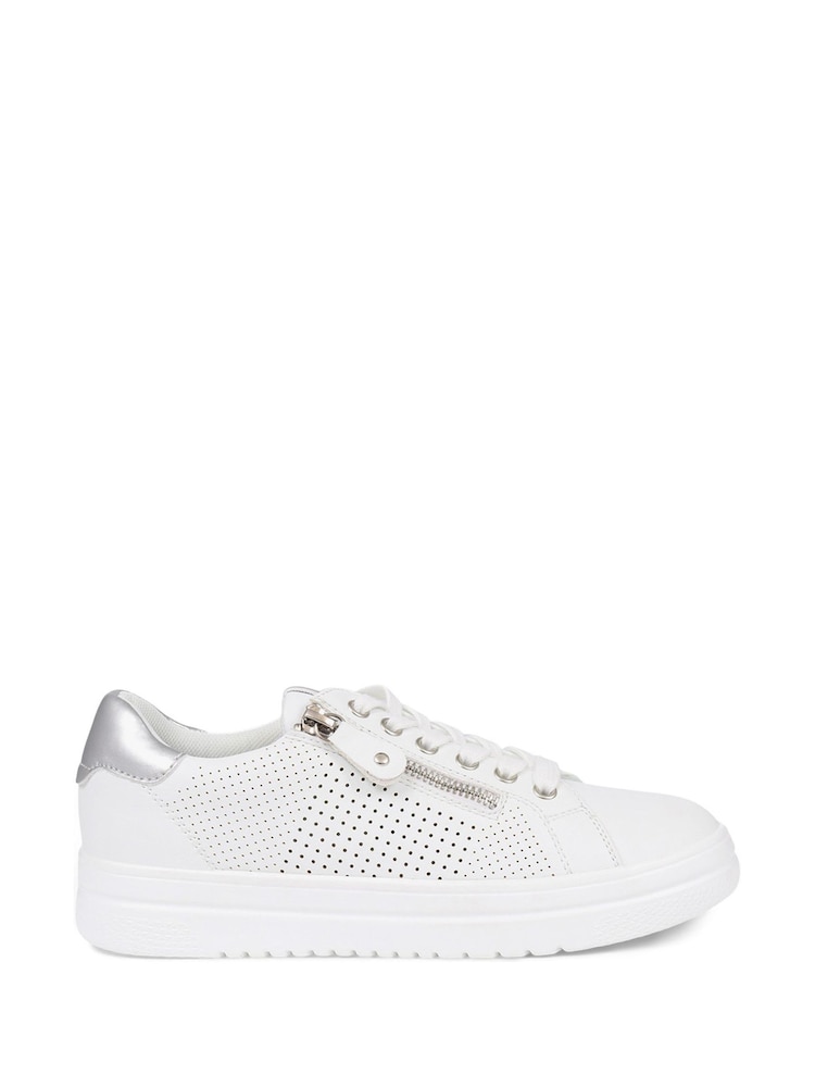 Pavers White Dual Fastening Trainers - Image 2 of 6