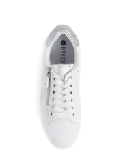 Pavers White Dual Fastening Trainers - Image 5 of 6