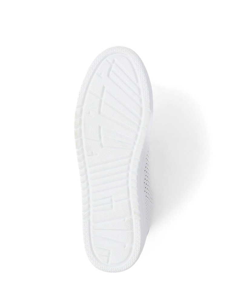 Pavers White Dual Fastening Trainers - Image 6 of 6