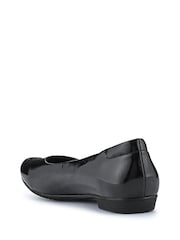 Pavers Black Dark Pavers Pointed Toe Ballet Black Flats - Image 3 of 5