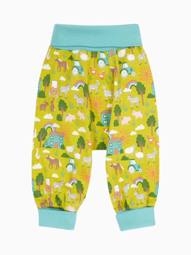 Frugi Blue Dinosaur Joggers - Kids' Trousers - Image 1 of 4