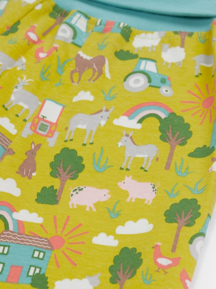 Frugi Blue Dinosaur Joggers - Kids' Trousers - Image 4 of 4