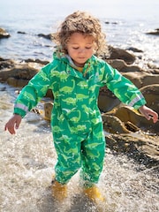 Frugi Pink Strawberry Waterproof All-in-One - Image 1 of 5