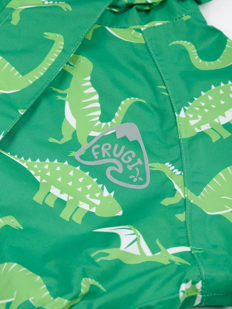 Frugi Pink Strawberry Waterproof All-in-One - Image 5 of 5