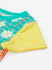 Frugi Blue Estella Shirt Rainbow Cotton Shirt - Image 4 of 5