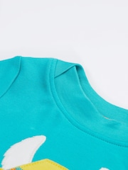 Frugi Baby Blue Easy On Outfit - Image 4 of 4