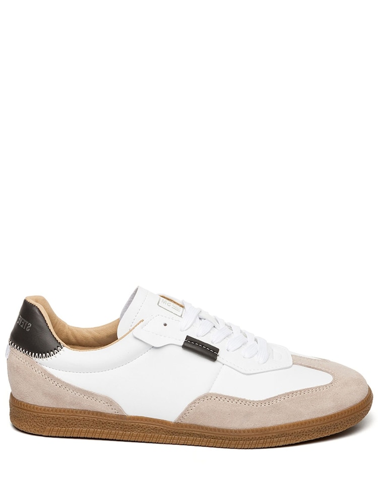 Steve Madden White Emporia Trainers - Image 1 of 4 Steve Madden White Emporia Trainers - Image 1 of 4