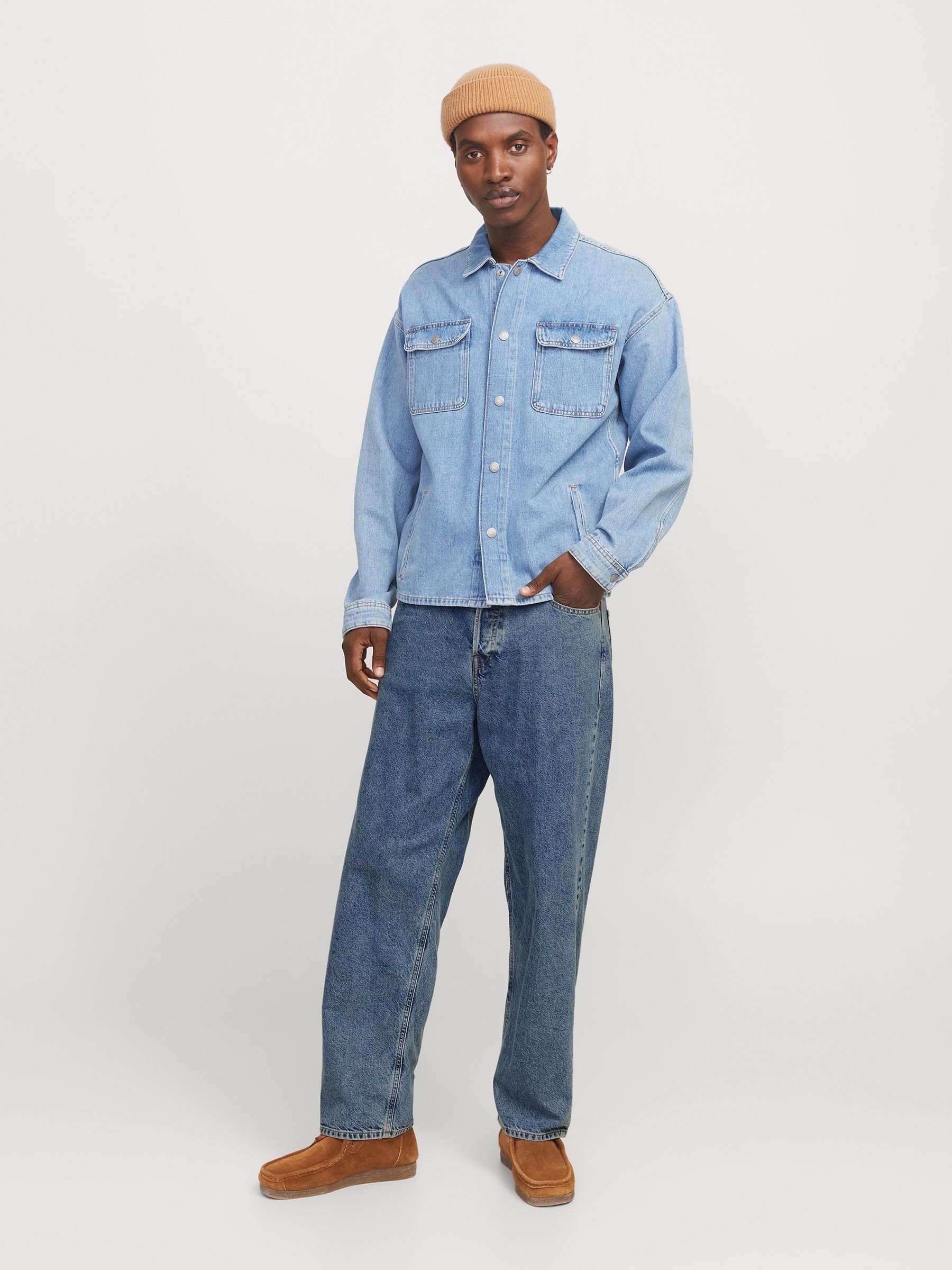 Next：日本 ブルー - JACK & JONES Alex バギーフィット ジーンズ from