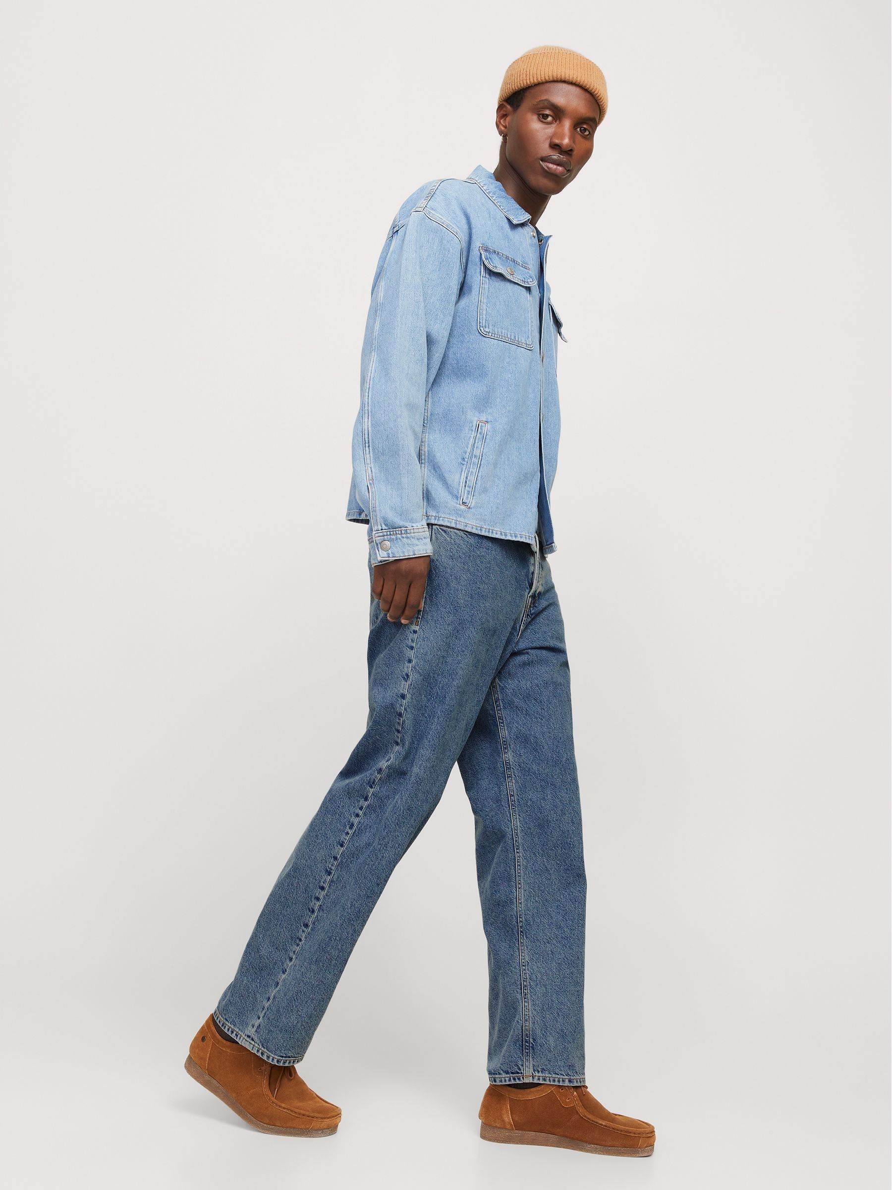 Buy JACK & JONES Blue Alex Baggy Fit Jeans from Next USA