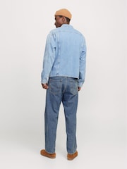 JACK & JONES Blue Alex Baggy Fit Jeans - Image 5 of 9