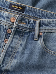 JACK & JONES Blue Alex Baggy Fit Jeans - Image 8 of 9