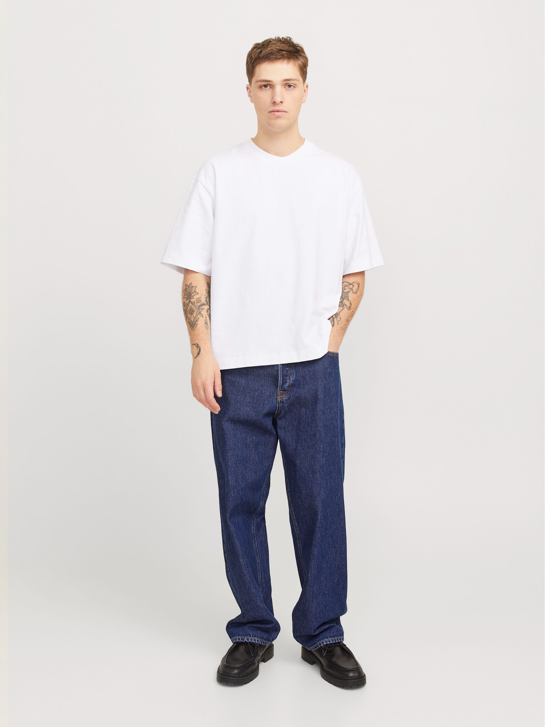 Buy JACK & JONES Blue Alex Baggy Fit Jeans from Next Romania
