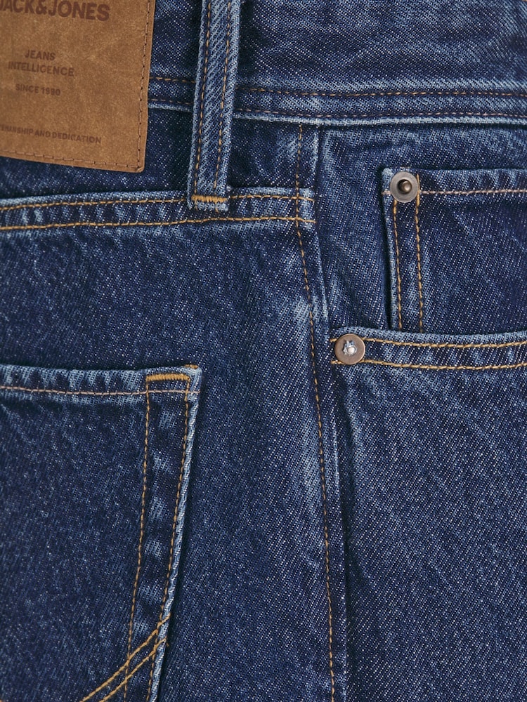 JACK & JONES Blue Alex Baggy Fit Jeans - Image 8 of 8