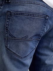 JACK & JONES Light Blue Mike Tapered Fit Jeans - Image 8 of 10
