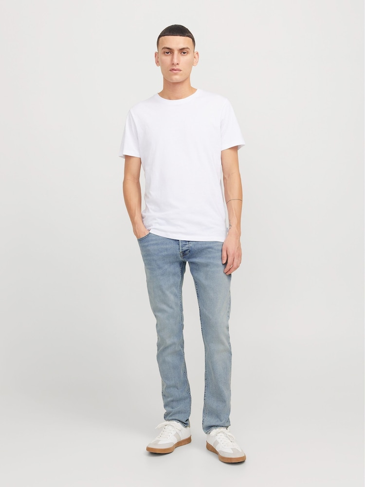 Синій - JACK & JONES Джинси Glenn Slim Fit - Image 3 of 9