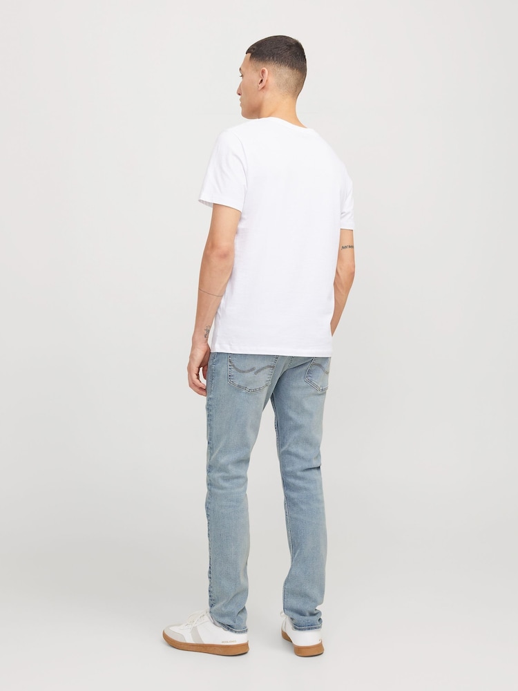 Синій - JACK & JONES Джинси Glenn Slim Fit - Image 4 of 9