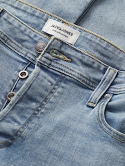 JACK & JONES Blue Glenn Slim Fit Jeans - Image 7 of 9