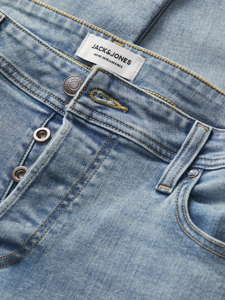 Синій - JACK & JONES Джинси Glenn Slim Fit - Image 7 of 9