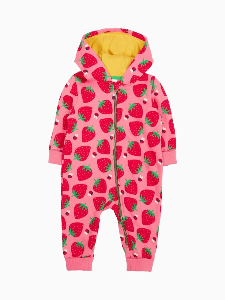 Frugi Navy Fire Engine Sleepsuit - Baby Sleepwear - Image 1 of 4